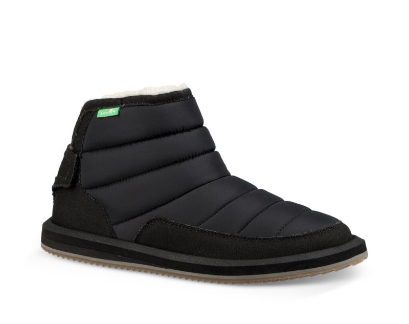 Bottes Sanuk Lil Puffer Sneaker Enfant - Noir XTDSBJ198